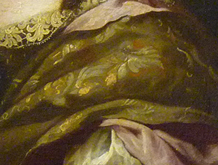 Particolare del restauro ultimato