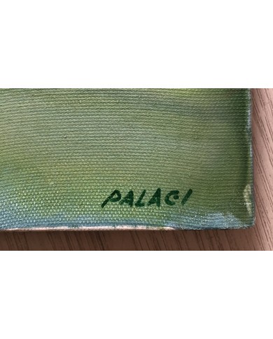 quadro astratto olio su tela Palagi