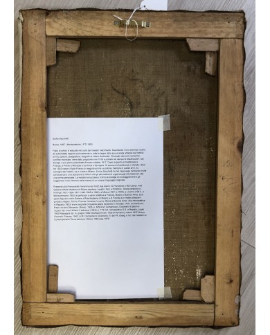 dipinto a olio garofani rosa e bianchi