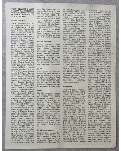 Pusiano paesaggio di Brianza Olio su faesite  di Paolo Dell' Oro