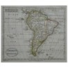 Stampa antica Amerique Meridionale William Guthrie 1803