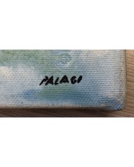 quadro astratto olio su tela Palagi