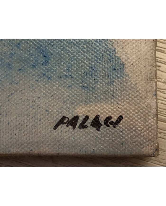 quadro astratto olio su tela Palagi