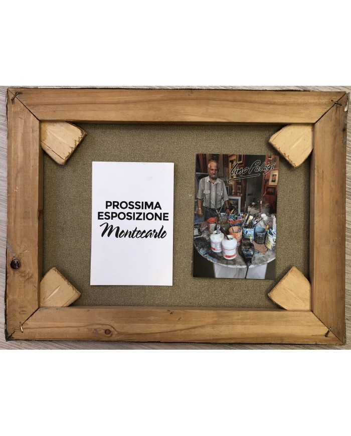 quadro astratto olio su tela Palagi