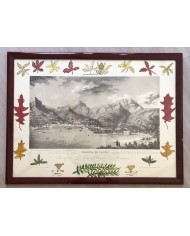 Veduta di Lecco interpretata da Eu Corti, creativo autodidatta