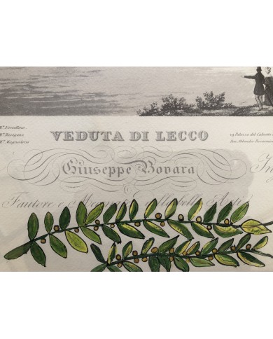 Veduta di Lecco interpretata da Eu Corti, creativo autodidatta