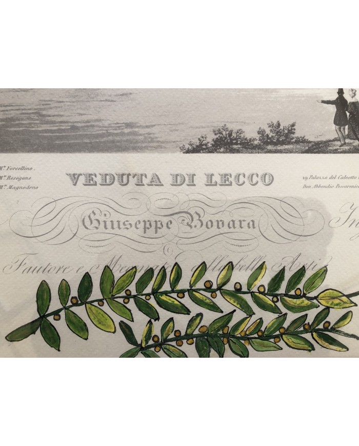 Veduta di Lecco interpretata da Eu Corti, creativo autodidatta