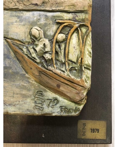 "Addio Monti" Pescarenico rione di Lecco opera unica di Sala P.M.