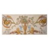 Fregio Floreale con cavalli