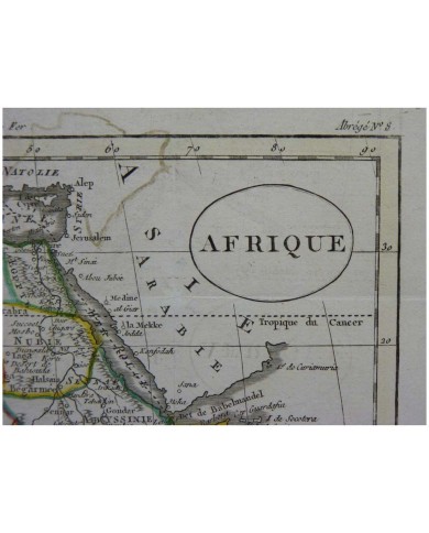 Stampa antica Africa William Guthrie 1803