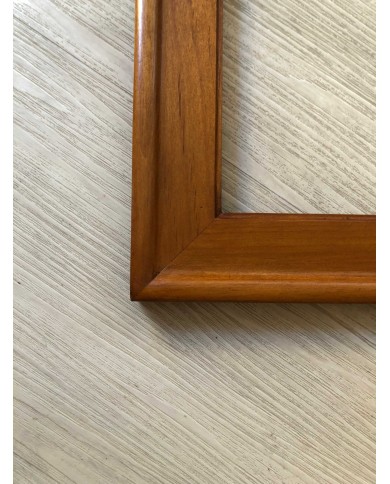 Cornice classica tinta noce sagomata