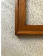 Cornice classica tinta noce sagomata