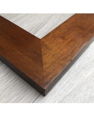 Cornice classica noce intarsio fregi. PEZZO UNICO!