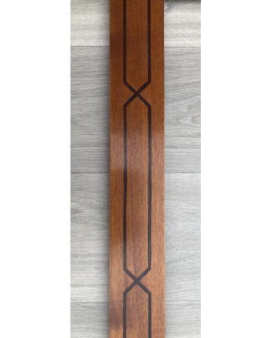 Cornice classica noce intarsi. PEZZO UNICO!