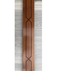 Cornice classica noce intarsi. PEZZO UNICO!