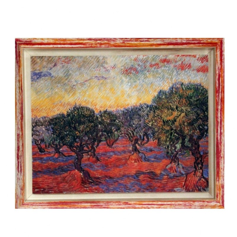 Stampa artistica Van Gogh l' Uliveto