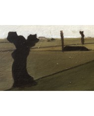 paesaggio di Brianza Olio di Paolo Dell' Oro