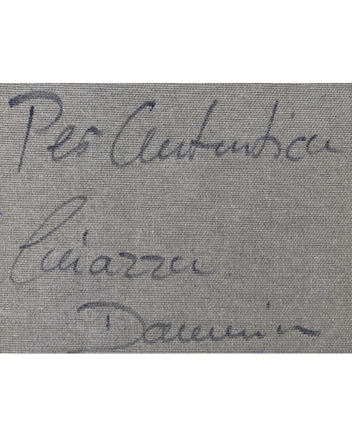 Caiazza Domenico Costiera Amalfitana olio su tela