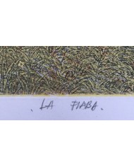 "La Fiaba" acquatinta ceramolle di Marco Zambrelli