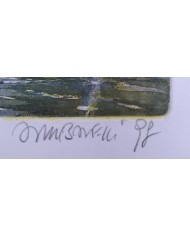 "La Fiaba" acquatinta ceramolle di Marco Zambrelli