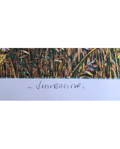 "Summertime" acquatinta ceramolle di Marco Zambrelli