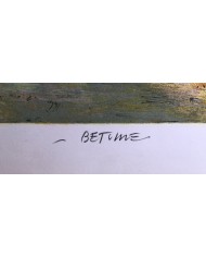 "Betulle" acquatinta ceramolle di Marco Zambrelli