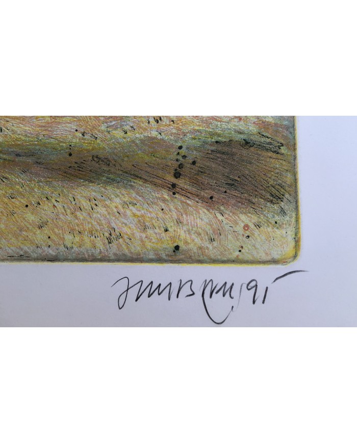 "Betulle" acquatinta ceramolle di Marco Zambrelli