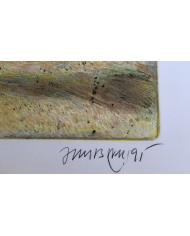 "Betulle" acquatinta ceramolle di Marco Zambrelli