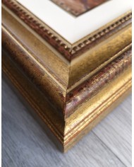 Lierna la Riva Bianca olio su legno artista Aristotile Vicenzi