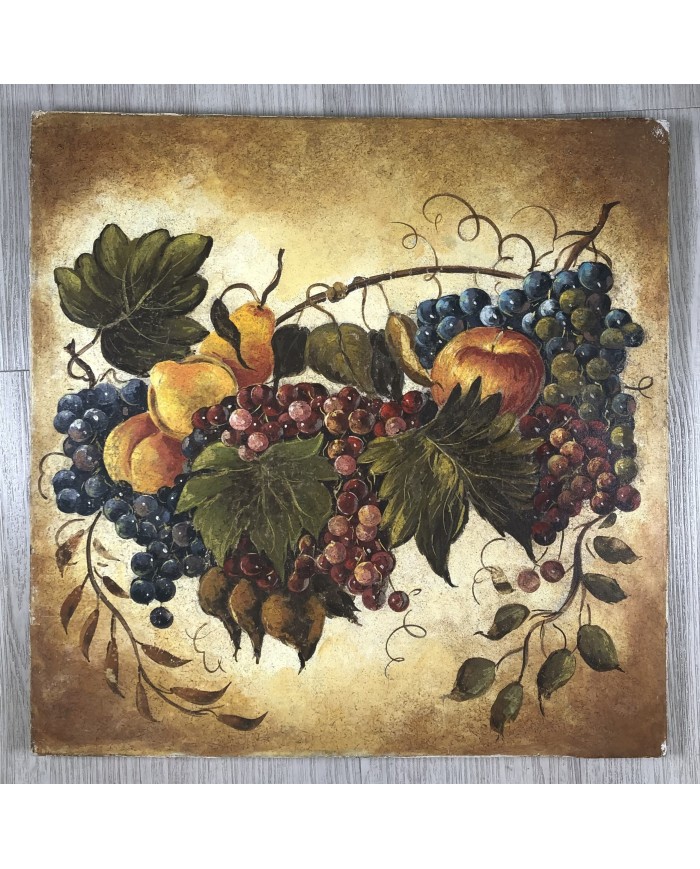 Affresco Frutta natura morta