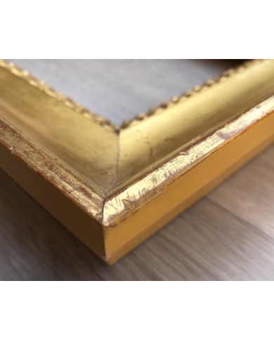 cornice originale antica artigiana foglia oro zecchino