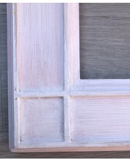cornice moderna, sbiancata, sagoma a scaletta