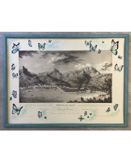 Veduta di Lecco interpretata da Daniela Stevanin artista lecchese Veduta di Lecco interpretata da Daniela Stevanin artista lecchese
