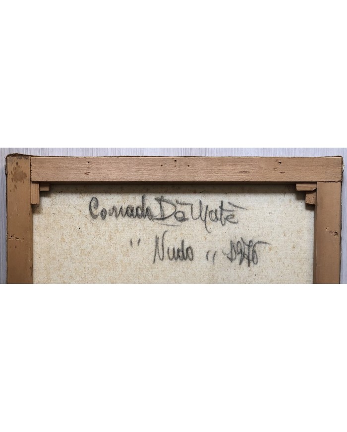 Nudo di donna, opera unica olio su tela