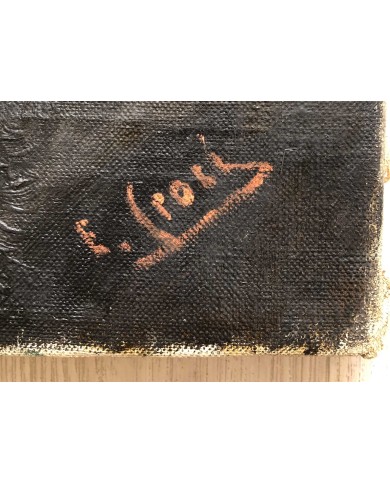 ritratto antico di uomo elegante