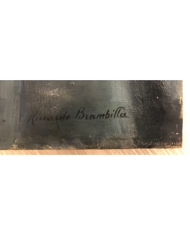 Ritratto di Alde' Giuseppe, dell'artista Riccardo Brambilla