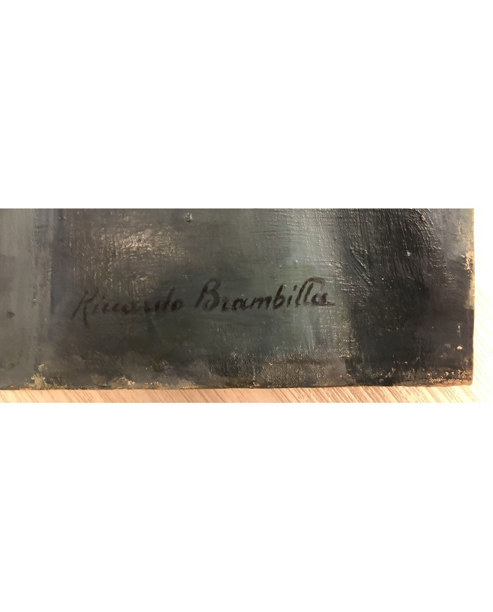 Ritratto di Alde' Giuseppe, dell'artista Riccardo Brambilla