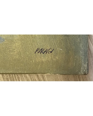 quadro astratto olio su tela Palagi