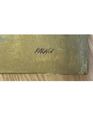 quadro astratto olio su tela Palagi